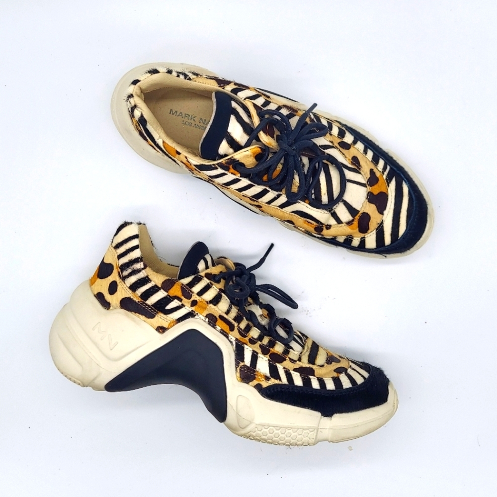 Mark Nason Neo Block Mix Up Sneakers Size 8